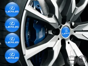 Lexus Emblema de Rueda Versión Diseño de Cúpula Alta Calidad